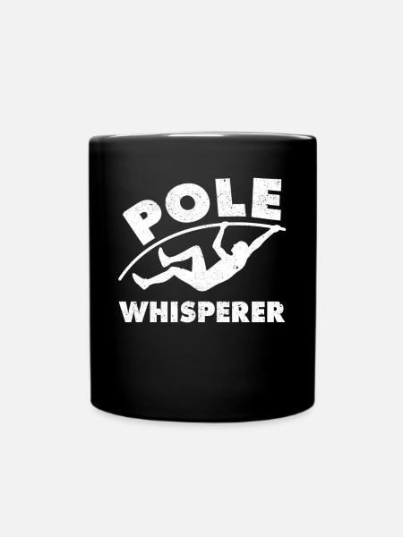 drôle saut à la perche saut à la perche saut à la perche - Mug uni - noir