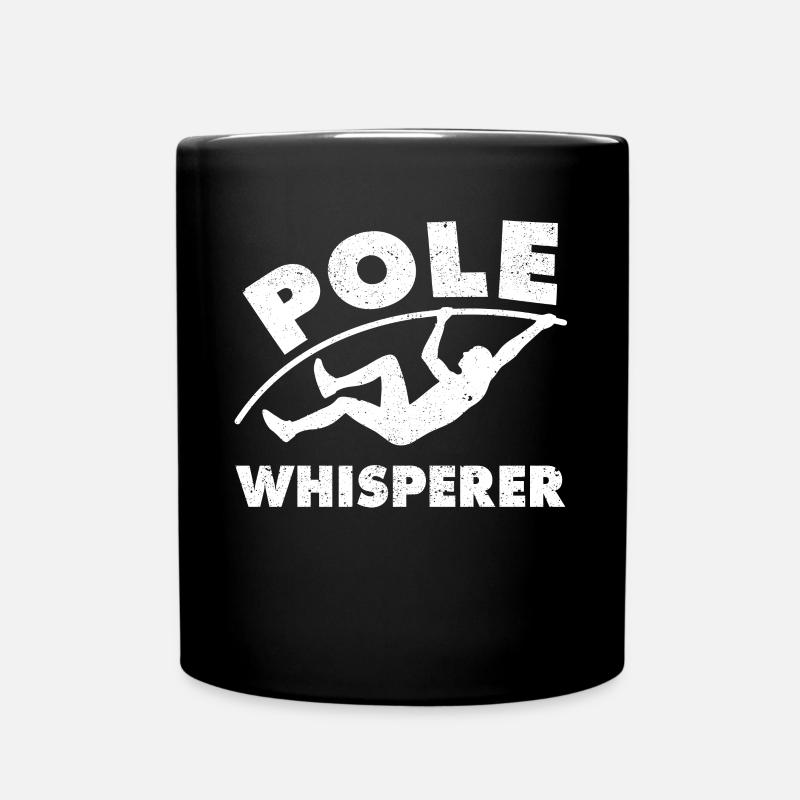 drôle saut à la perche saut à la perche saut à la perche - Mug uni - noir
