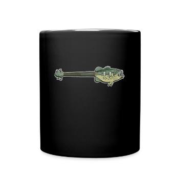 Guitare basse - Guitariste basse Basse - Mug uni - noir - Devant