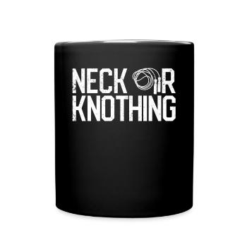 Funny Skipping Rope Springseil Springseil Hals ode - Tasse einfarbig - Schwarz - Vorne
