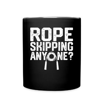 Funny skipping rope jumping rope jumping rope for - Full Colour Mug - black - Front