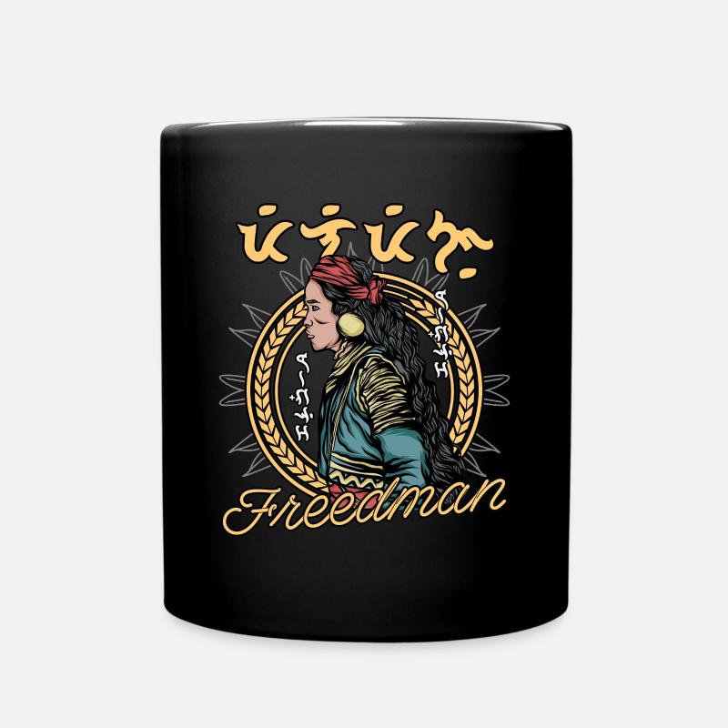 Native Amerika - Tasse einfarbig - Schwarz