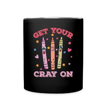 Enseignant du primaire Éducateur de maternelle - Mug uni - noir - Devant