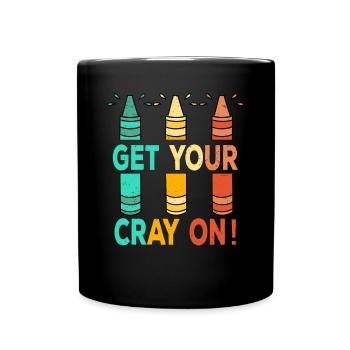 Primary School Teacher Kindergarten Educator - Full Colour Mug - black - Front