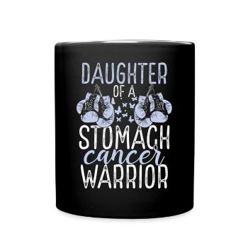 Daughter Stomach Cancer Awareness Month Ribbon - Tasse einfarbig - Schwarz - Vorne