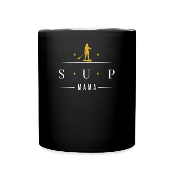 SUP paddle Stand Up Paddle SUP-MAMA Femmes - Mug uni - noir - Devant