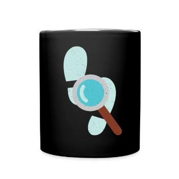 Détective Loupe Détective Privé Expert Graphique - Mug uni - noir - Devant