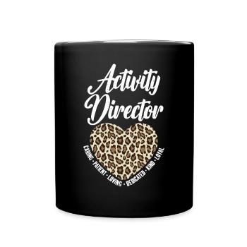 Activity Leader Facts Activity Coordinator - Full Colour Mug - black - Front