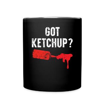 Got Ketchup Condiments Food Lover Tomato Ketchup - Full Colour Mug - black - Front