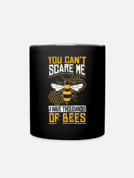 Tu ne peux pas me faire peur J’ai des milliers d’abeilles - Mug uni - noir