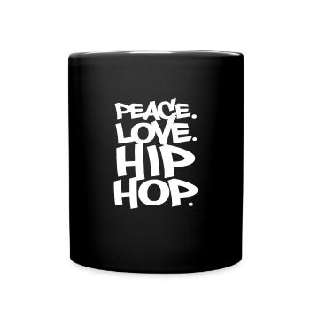 Hip Hop Rap Musik Rapper Hiphop Geschenk - Tasse einfarbig - Schwarz - Vorne