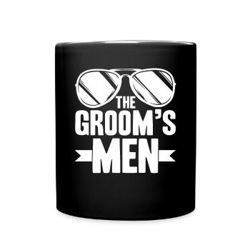 Les Grooms Men - Mug uni - noir - Devant