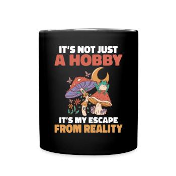 Fungi Hunter Mushroom Hunter Cadeaux - Mug uni - noir - Devant