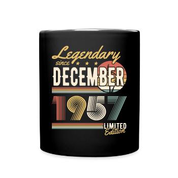 Legendary Since December 1957 Limited Edition - Tasse einfarbig - Schwarz - Vorne