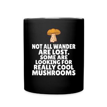 Fungi Hunter Mushroom Hunter Cadeaux - Mug uni - noir - Devant