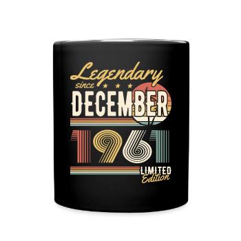 Legendary Since December 1961 Limited Edition - Tasse einfarbig - Schwarz - Vorne
