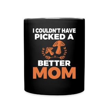 Fungi Hunter Mushroom Hunter Cadeaux - Mug uni - noir - Devant