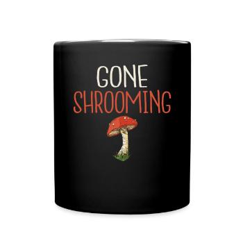 Fungi Hunter Mushroom Hunter Cadeaux - Mug uni - noir - Devant