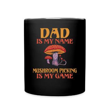 Fungi Hunter Mushroom Hunter Cadeaux - Mug uni - noir - Devant