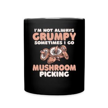 Fungi Hunter Mushroom Hunter Cadeaux - Mug uni - noir - Devant