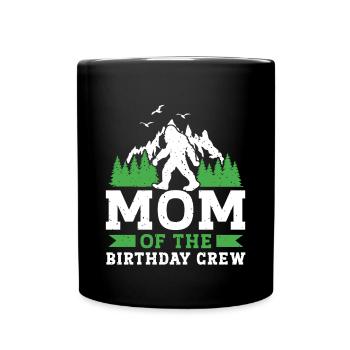 Bigfoot Party fournit l’équipe de maman de l’anniversaire - Mug uni - noir - Devant