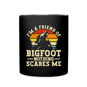 Bigfoot Party fournit le père de l’équipe d’anniversaire - Mug uni - noir - Devant