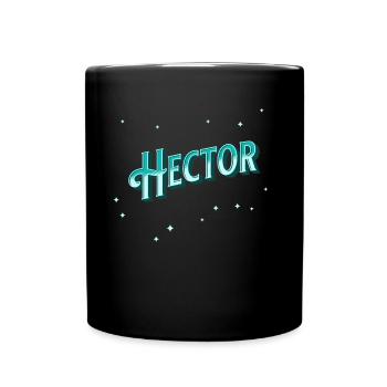 Nom Hector personnalisé - Mug uni - noir - Devant