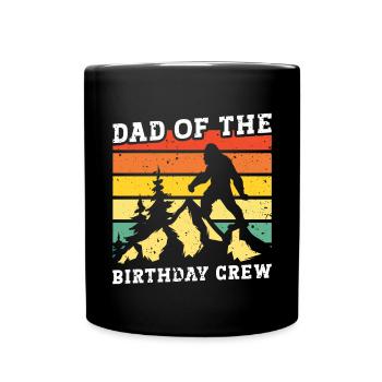 Bigfoot Party fournit le père de l’équipe d’anniversaire - Mug uni - noir - Devant