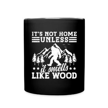 Bigfoot Party fournit qu’il n’est pas à la maison à moins que son - Mug uni - noir - Devant
