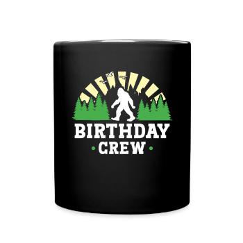 Bigfoot Party fournit l’équipe d’anniversaire de Sasquatch - Mug uni - noir - Devant