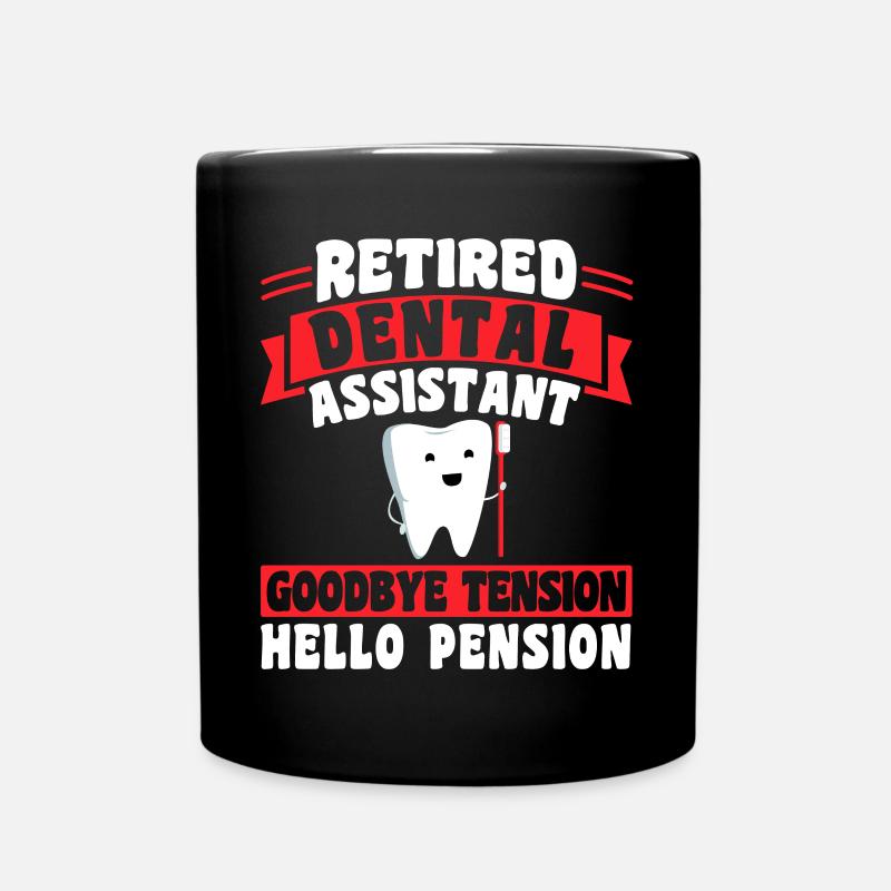 Pension de retraite Dentiste pensionné - Mug uni - noir