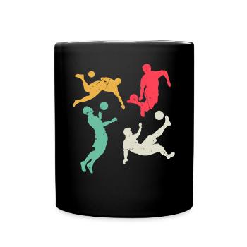 Soccer Sports Soccer Game - Soccer Players - Full Colour Mug - black - Front