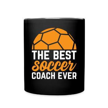 Le meilleur entraîneur de football de tous les temps - Soccer Referee Soccer - Mug uni - noir - Devant