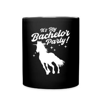 Its My Bachelor Party - Tasse einfarbig - Schwarz - Vorne