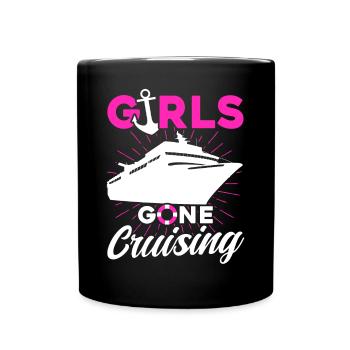 Girls Gone Cruising - Full Colour Mug - black - Front