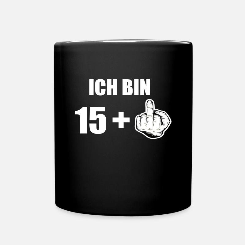 16e anniversaire - Mug uni - noir