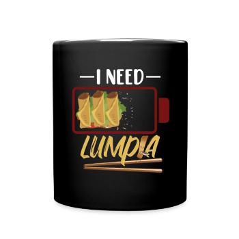 J’ai besoin de Lumpia Philippines - Mug uni - noir - Devant