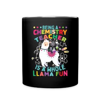 Être un professeur de chimie est un lam amusant - Mug uni - noir - Devant