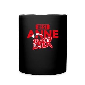 Best Anne Ever Turkish Mother - Full Colour Mug - black - Front