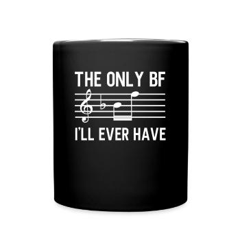 Pianiste Pianiste Musicien de piano - Mug uni - noir - Devant