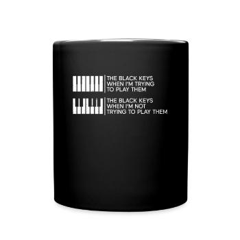 The Black Keys When I'm Trying To Play The Black - Tasse einfarbig - Schwarz - Vorne