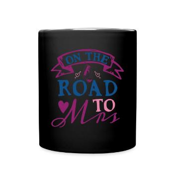Sur la route de Mme - Mug uni - noir - Devant