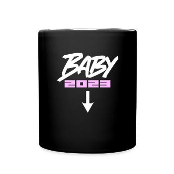 Bébé 2023 - Naissance Enceinte 2023 Grossesse - Mug uni - noir - Devant