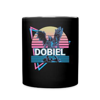 Dobiel Guardian Angel Old Persia Retro - Full Colour Mug - black - Front