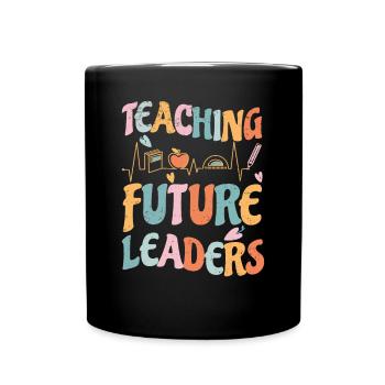 Primary School Teacher Kindergarten Educator - Full Colour Mug - black - Front