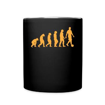 Joueur de football Soccer Lover - Soccer Evolution - Mug uni - noir - Devant