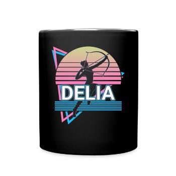 Delia Göttin Antike Griechisch Griechische Mytholo - Tasse einfarbig - Schwarz - Vorne