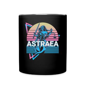 Astraea Goddess Ancient Greek Greek myth - Full Colour Mug - black - Front