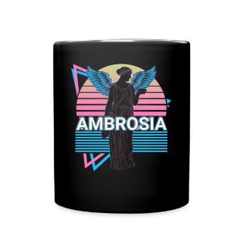 Ambrosia Göttin Altgriechisch Griechische Mytholog - Tasse einfarbig - Schwarz - Vorne