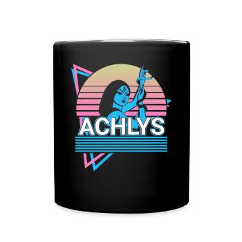 Achly's goddess Ancient Greek Greek mythology - Full Colour Mug - black - Front